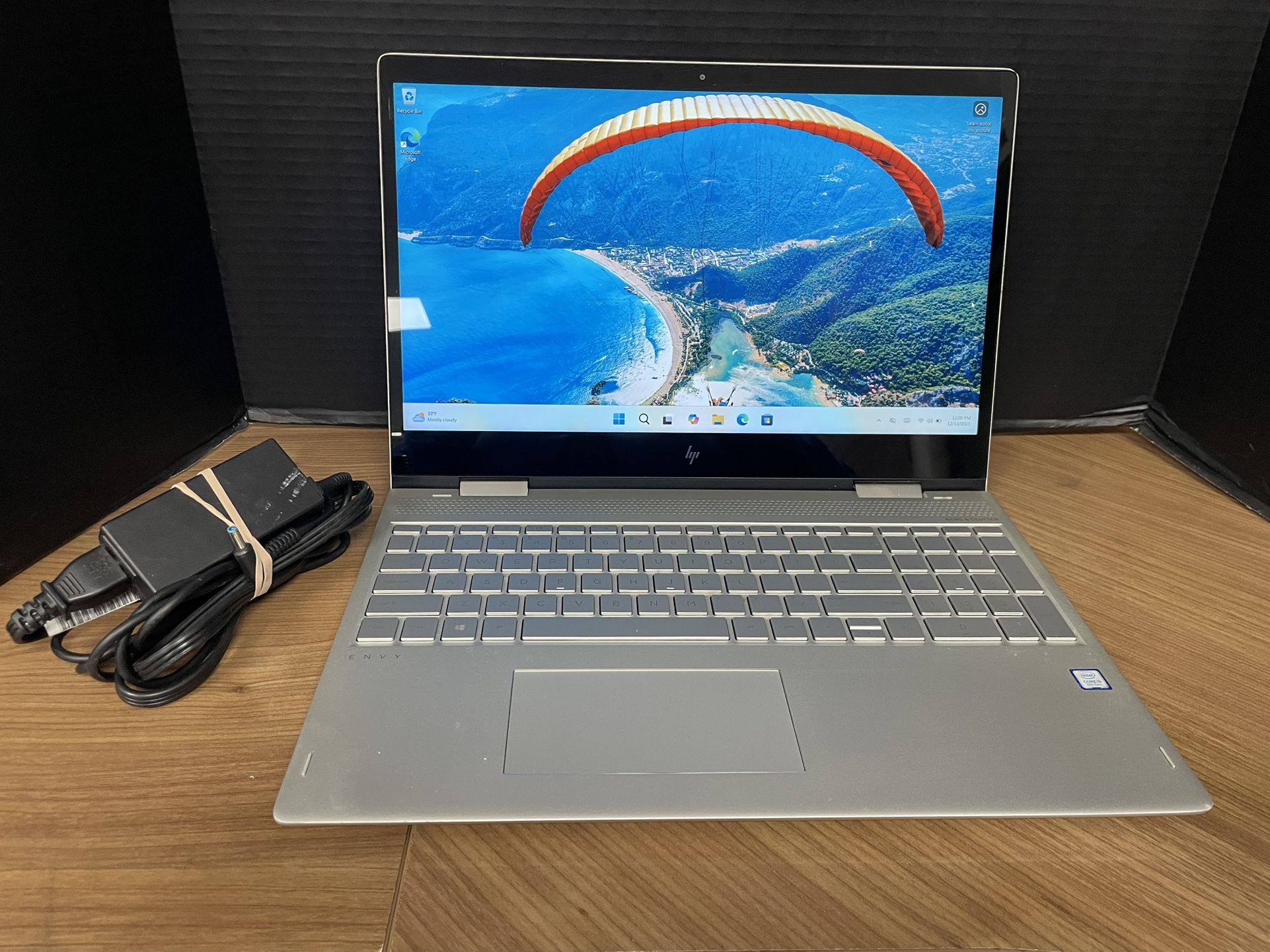 Hp Envy X360 Convertible 256 gb 8 gb ram 1.60 GHz windows 11 i5 8 gen no offers or trades please!!