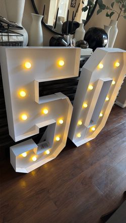 4FT Marquee Numbers, Large Light Up Numbers 5 for 5th Birthday Decor Light Up Sign 5, Numeros 5 De Cumpleaños for 5th Birthday Anniversary Decor, Warm
