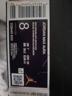Jordan Max Aura High Top