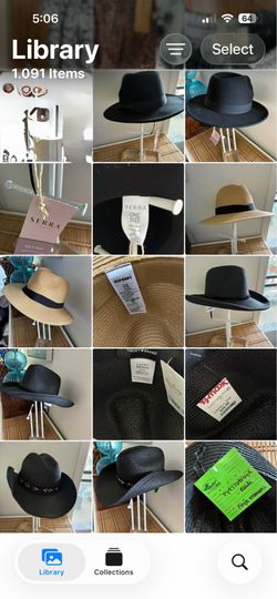 Four women’s hats $8-$10
