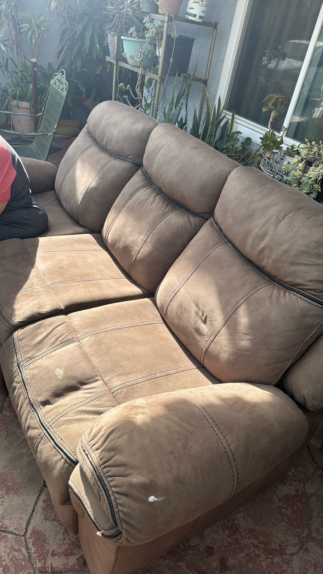 Recliner couch