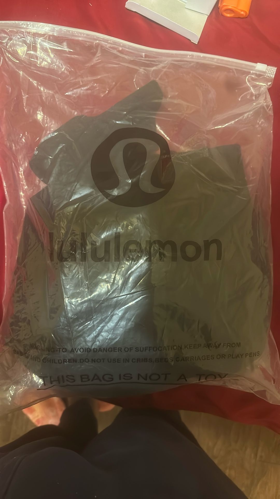 black lululemon jacket xs 