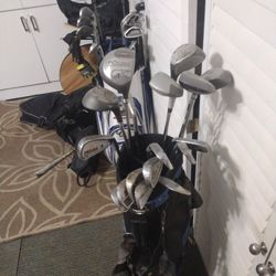 Golf Clubs And Bag