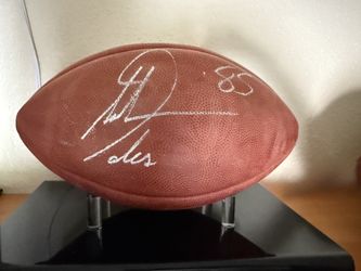 Antonio Gates HOF Autographed Football with COA