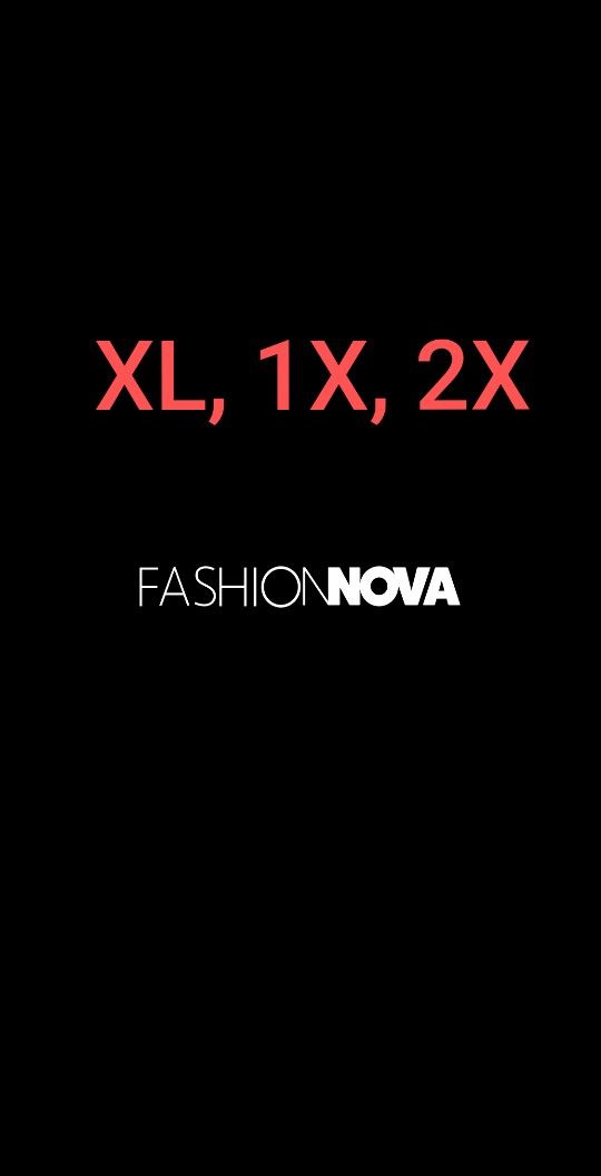 Fashion Nova Clothes Brand New  1X, XL, 2X