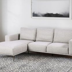 Brand New Grey Modern Style Sectional Sofa 