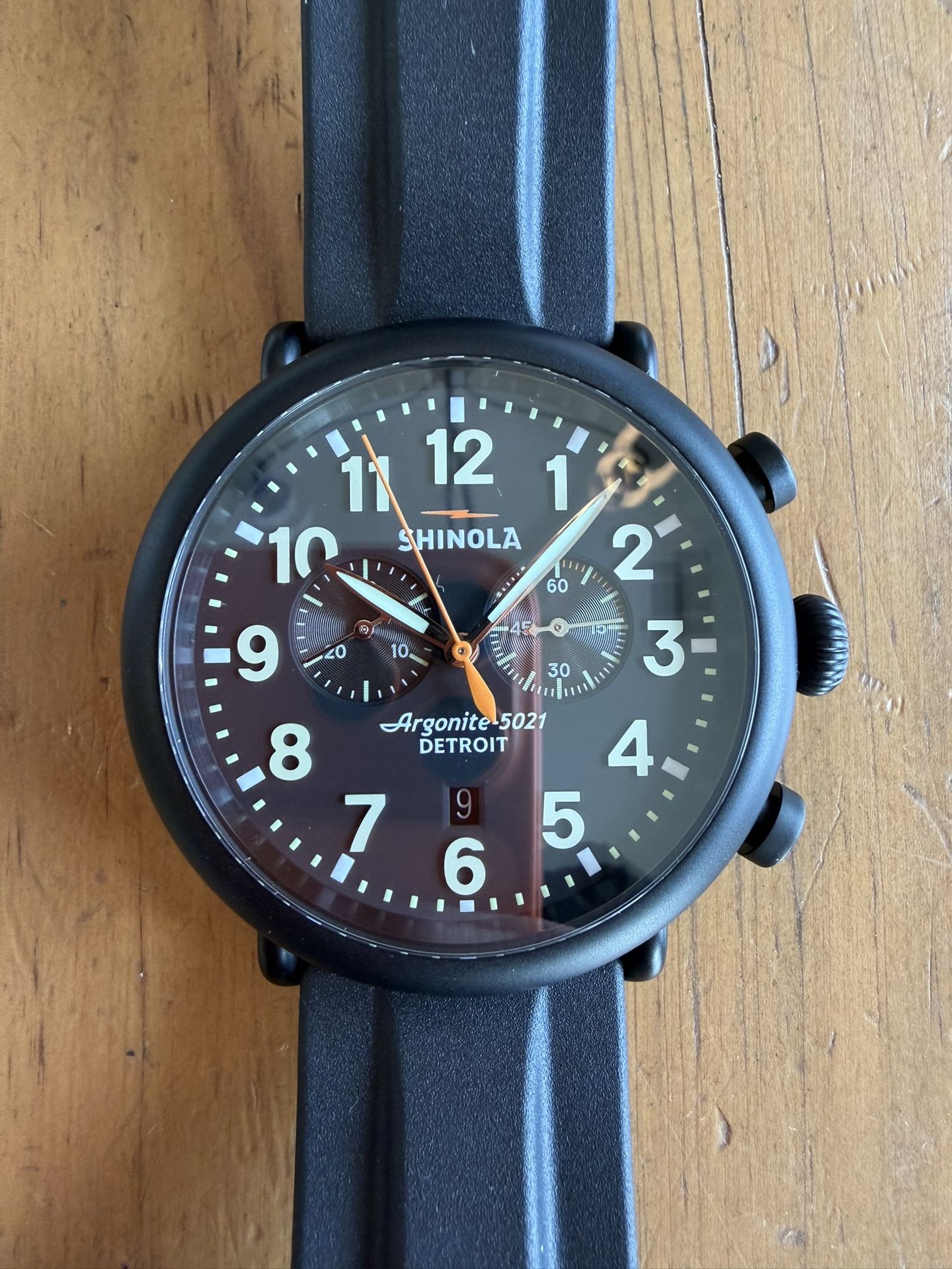 Shinola Runwell 2 Eye Chronograph