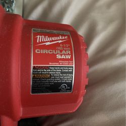 Milwaukee 6-1/2” Circular Saw