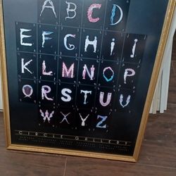 ERTE CIRCLE GALLERY VINTAGE POSTERS 24X36 ALPHABET/#'S EACH $250obo