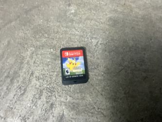 Pokémon: Let’s Go, Pikachu! Nintendo switch.