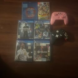 PS4 Video Games An Nintendo Switch Controllers 