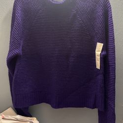 Purple Sweatshirt 