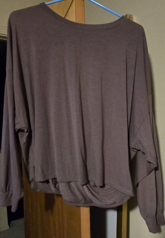 Brown Old Navy Top Sz L