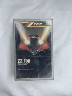 ZZ Top Eliminator Cassette Tape With Original Case