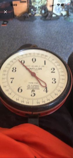 Chatillon antique 20 lb kitchen scale