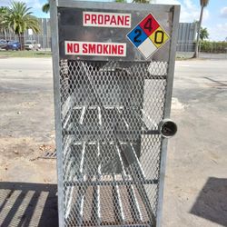  Forklift Propane Cage