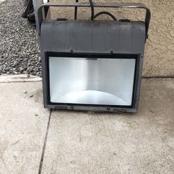 Industrial size outdoor lights.
