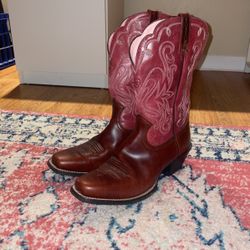 Ariat Leather Cowgirl Boots size 10