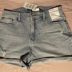 Calvin Klein CK Jeans Women’s High Rise Jean Short Size 30 New With Tag