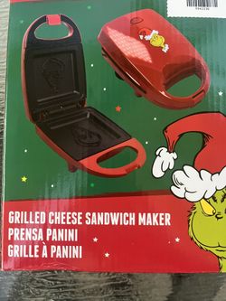 New The Grinch Grilled Cheese Sandwich Maker