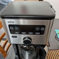 Braun coffee machine