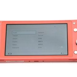Nintendo Switch Lite 32 GB Gaming Console Handheld Video Game System Coral