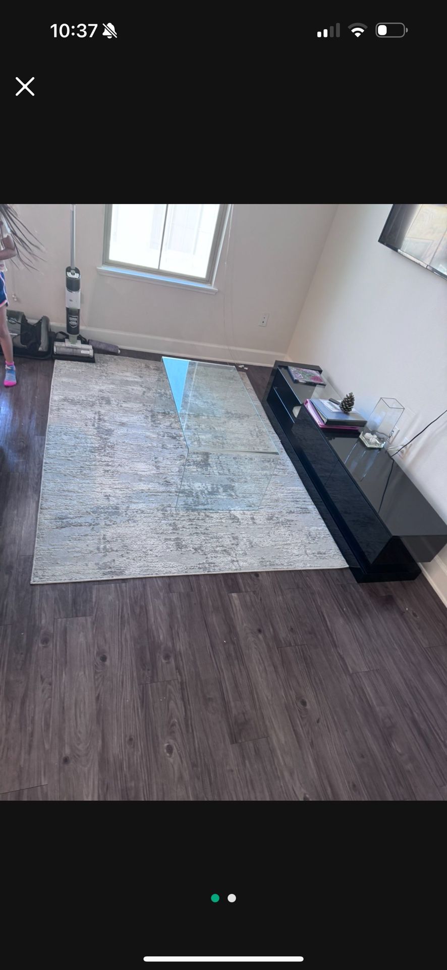 modern area rug