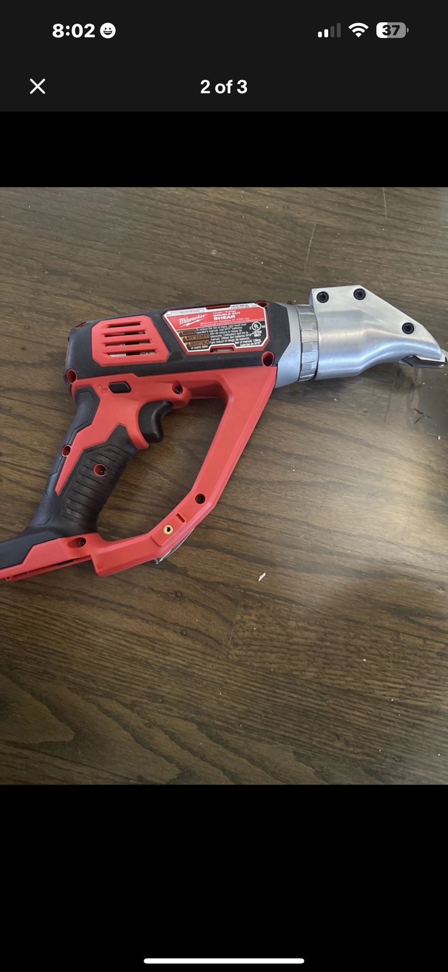 Milwaukee 2635-20 18V Shear Tool - Red ( Tool Only)