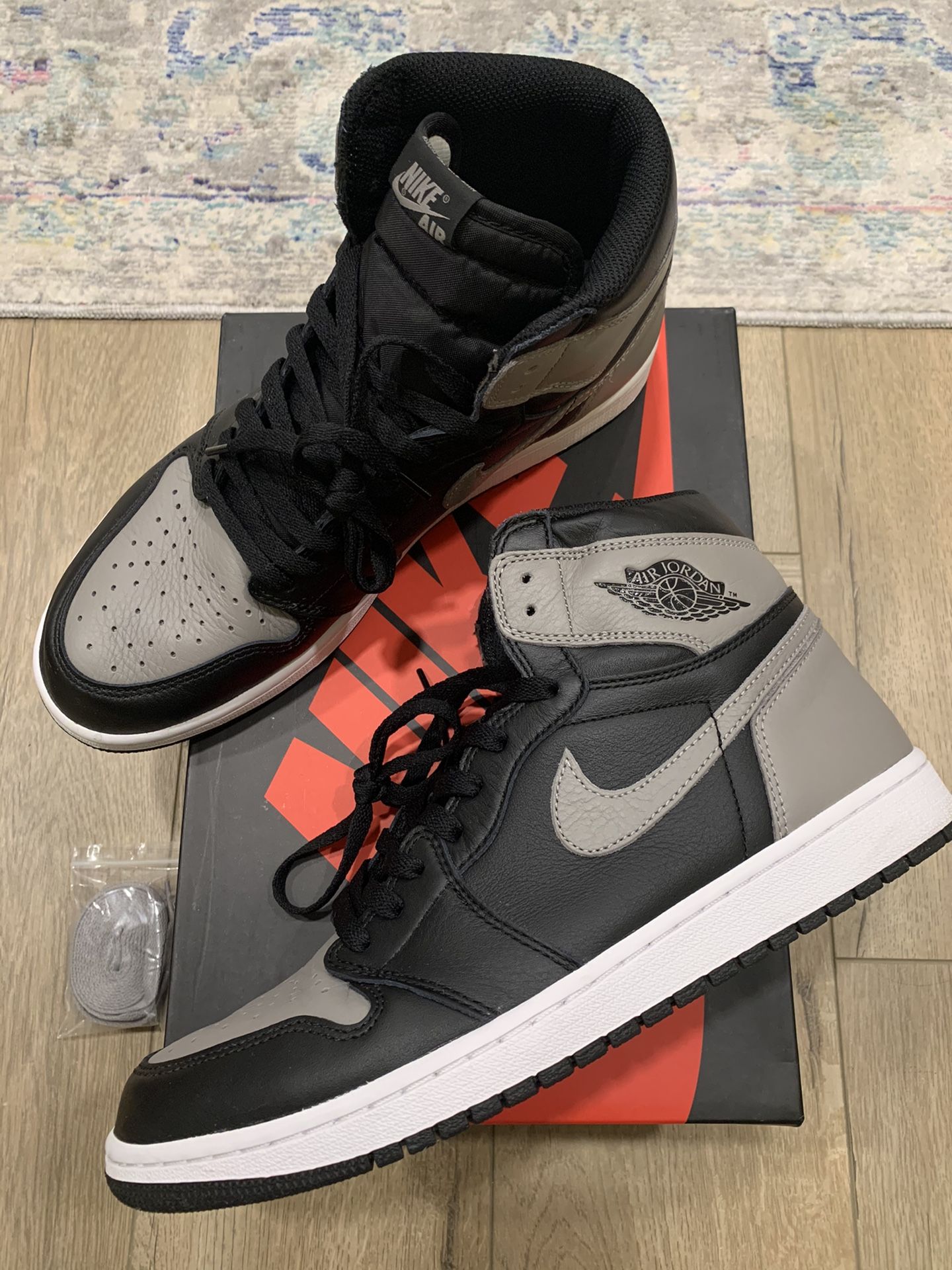 Nike Air Jordan Retro 1 High Hi Shadow Grey 2018