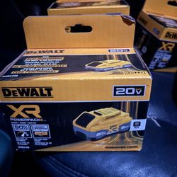 dewalt 20volt XR 8ah 1/2 price $150