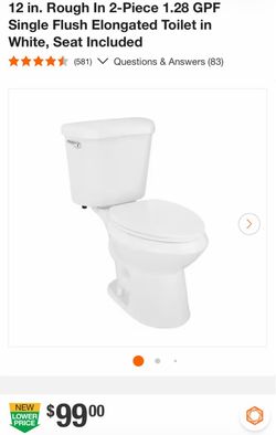 Glacier bay toilet