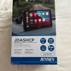 Jensen Dash Mount Touchscreen Monitor