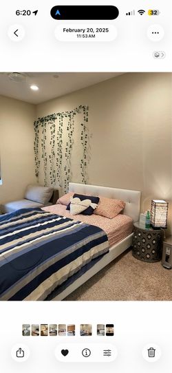 Queen bed