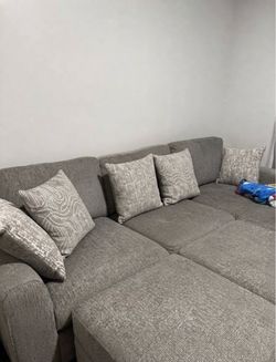 Sleeper storage couch