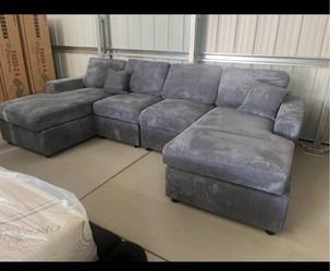 Corduroy couch new in box