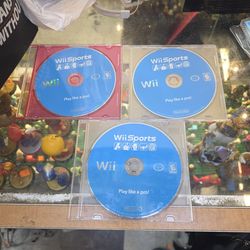 Wii Sport games $30 each