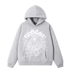 Grey Og Sp5der Hoodie