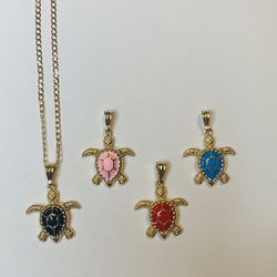 Lindas Toruguitas Oro Laminado