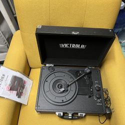 Victrola Portable Bluetooth Record Player (Suitcase Style)