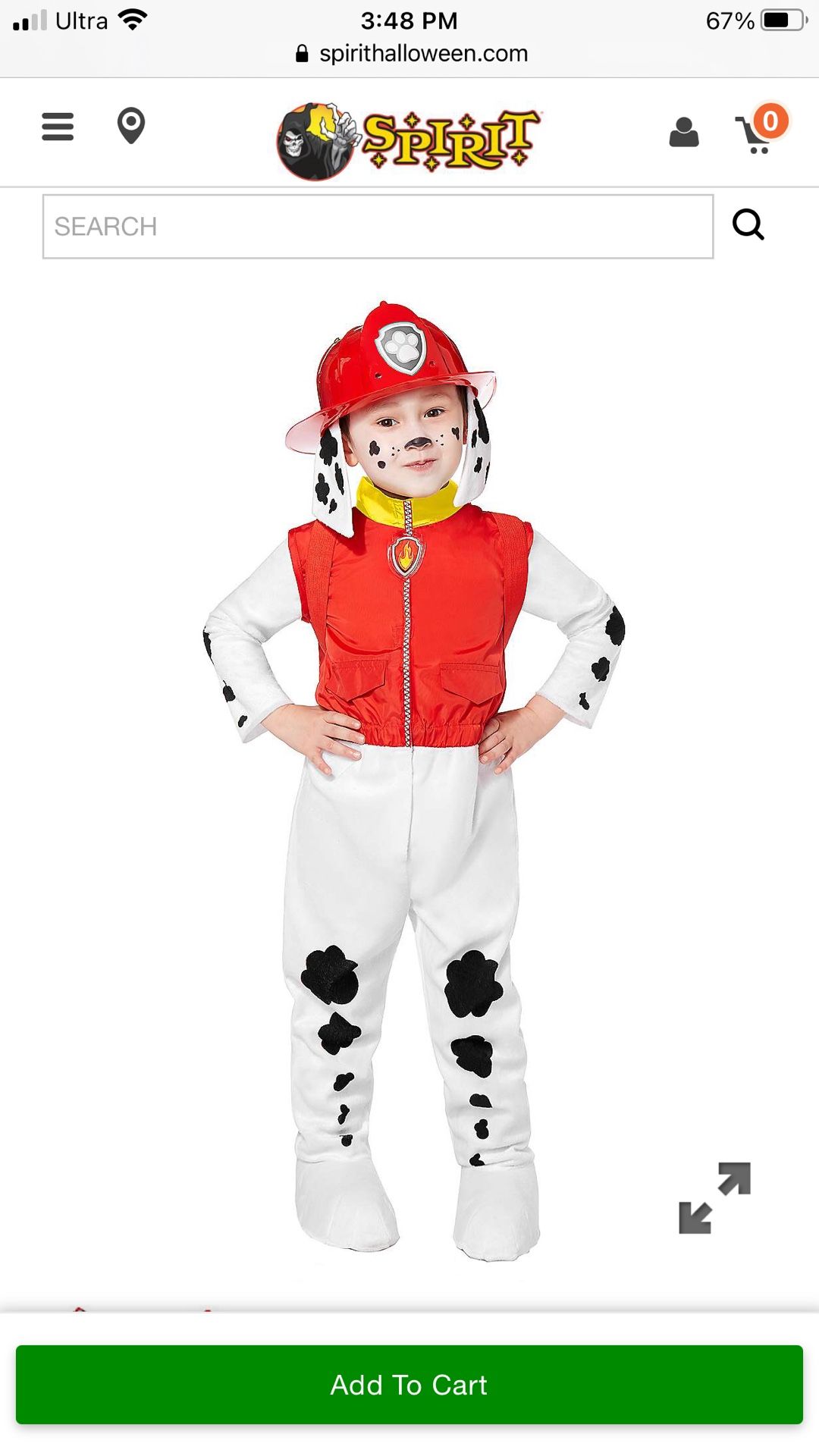 Paw Patrol Spirit Halloween Costume