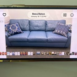 American Leather Couch King Size Bed Sleeper, Special Memory Foam