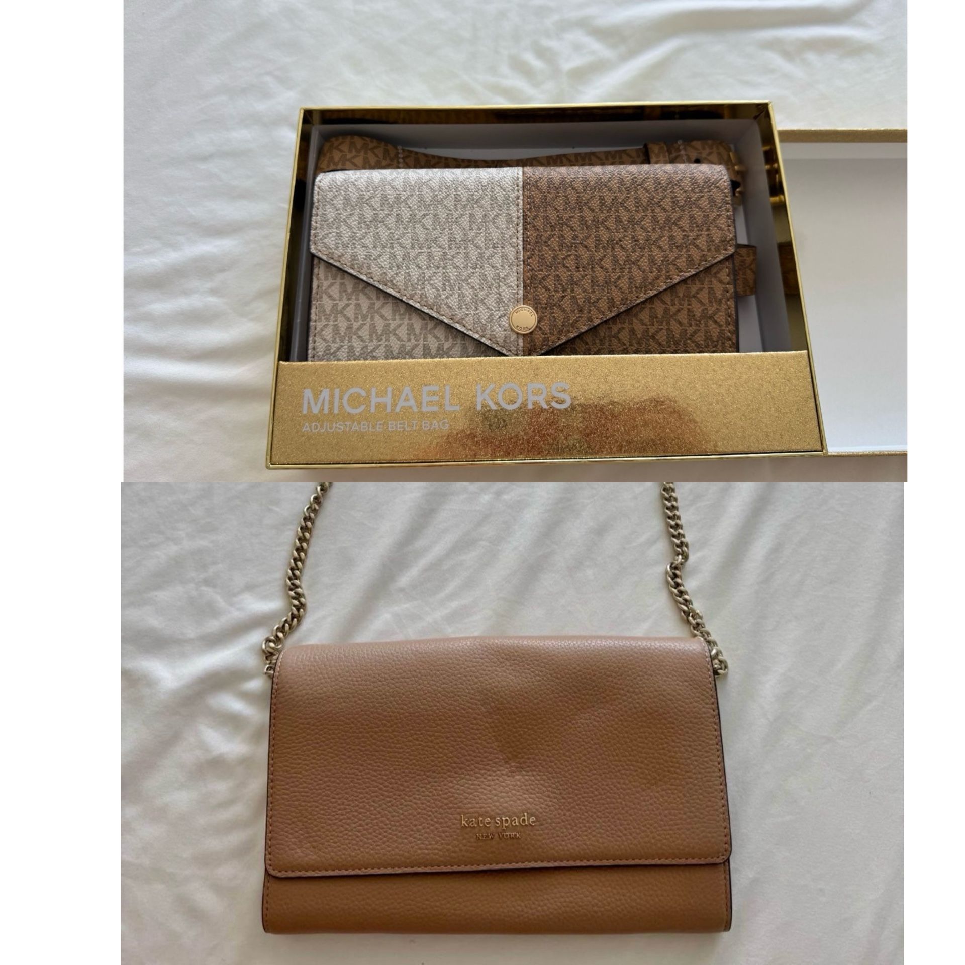Kate Spade Purse And Michael Kors Fanny Pack