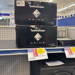 Rockford Fosqate 10” Subwoofers 