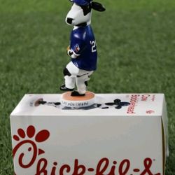 Chick Fil A Texas Rangers Exclusive Cow Bobblehead 2025 In Hand - Brand New SGA