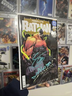 Absolute Batman #9 2nd Print Double Signed By Scott Snyder And Nick Dragotta