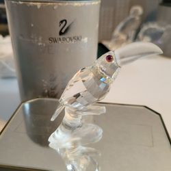 Swarovski Toucan -signed