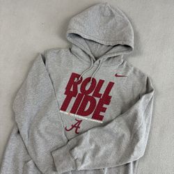 Nike hoodie XL mens Roll Tide gray