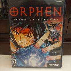PS2 Orphen Scion Of Sorcery $20