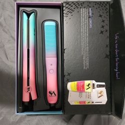 Straight Ahead Pro Bionic Straightener Gilder Set