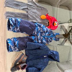 Winter Clothes Bundle for Boys (Size 4/5) – Barely Used! ❄️
